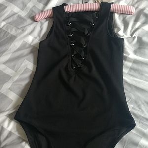 Black bodysuit
